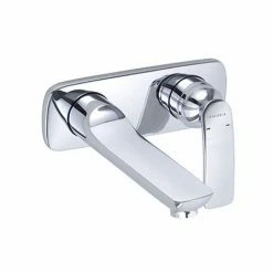 Budget ✨ KLUDI BALANCE 2-Loch-Waschtisch Wand-Einhebelmischer Ausladung 180 Mm Chrom, 522460575 ????