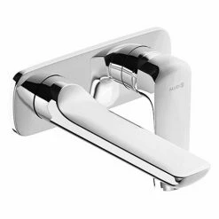 Angebote ✨ KLUDI AMEO Waschtisch 2-Loch-Wand-Einhebelmischer Ausladung 185 Mm Chrom, 412440575 ????