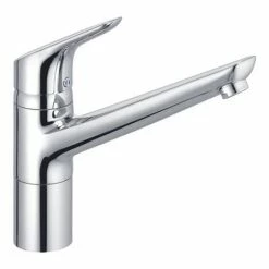 Blitzangebot ✔️ Kludi Objekta Spültisch-Bajonett-Einhebelmischer Dn 10 Unterfenster-Montage Chrom, 325780575 ❤️