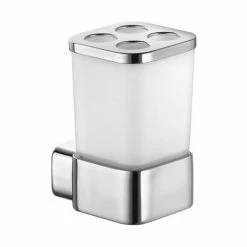 Rabatt ⭐ Kludi E2 Universal Glashalter Mit Multifunktionsaufsatz Chrom, 4998205 ????