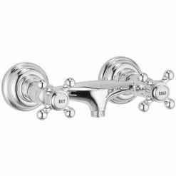 Bestpreis ???? Kludi Adlon Brausearmatur Dn 15 Kreuzgriffe Wandmontage 516100520 ✔️