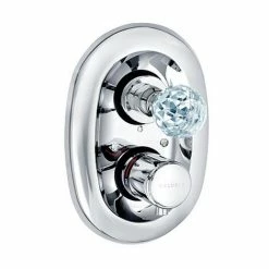Neu ???? KLUDI ADLON Unterputz Thermostatarmatur Feinbau-Set Absperrventil Chrom/kristall, 5172005G5 ????