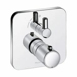 Budget ???? Kludi E2 Unterputz-Thermostatarmatur Feinbau-set Mit Absperrventil Chrom, 498350575 ????