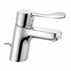 Aktion ✨ KLUDI PURE&EASY CARE Waschtisch-Einhebelmischer 70 Mit PUBLIC HEBEL 120mm Chrom, 372840565 ????