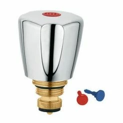 Am billigsten ???? Kludi Oberteil 111030515 111030515 1/2Zoll Kalt/warm Wechs. M Terl. Gri KS ❤️