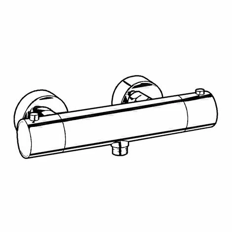 Bestpreis ???? Kludi Thermostat-Brausearmatur OBJEKTA DN 15 Chrom 352000538 ???? 2 Bestpreis ???? Kludi Thermostat-Brausearmatur OBJEKTA DN 15 Chrom 352000538 ???? – Bild 2