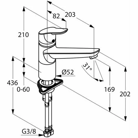 Besorgen ???? Kludi Spültisch-Einhandmischer OBJEKTA DN 15 Chrom 325740575 ???? 3 Besorgen ???? Kludi Spültisch-Einhandmischer OBJEKTA DN 15 Chrom 325740575 ???? – Bild 3