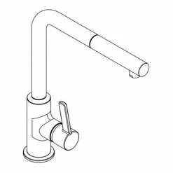 Neu ???? Kludi Spültisch-Einhandmischer S L-INE DN 15 Chrom 408510575 ???? -KLUDI Shop 34974055 3