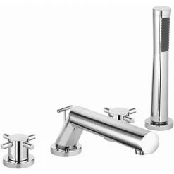 Blitzangebot ✔️ Kludi Wannenfüll Und Brausearmatur BOZZ DN 15 Chrom 384240520 ✨