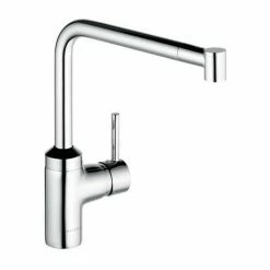 Brandneu ✔️ Kludi L-INE Spültisch-Einhandmischer Chrom 428210577 ✔️