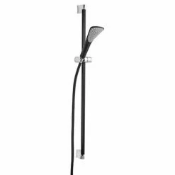 Angebote ???? KLUDI FIZZ 1S Brause-Setmit Wandstange 900mm Mattschwarz/chrom, 6764087-00 ????