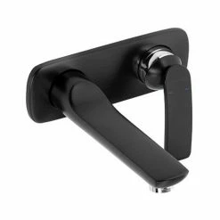 Bestpreis ???? KLUDI BALANCE WT-2-Loch-Wand-EHMAusladung 180 Mm Schwarzmatt/chrom, 522468775 ????