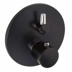 Budget ???? KLUDI BALANCE Unterputz-ThermostatarmatuFeinbau-Set Mit Absperrventil Schwarzmat, 528358775 ????
