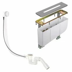 Auslauf ❤️ KLUDI Montageeinheit Rohbau-Setfür 4-Loch Armaturen Chrom, 7878205-00 ????