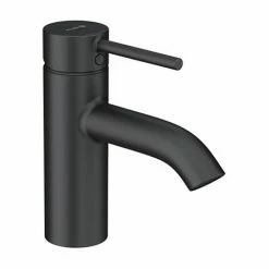 Budget ???? KLUDI BOZZ Waschtisch-EHM 75mmmit Push Open Ablaufventil Schwarzmatt, 382663976 ????