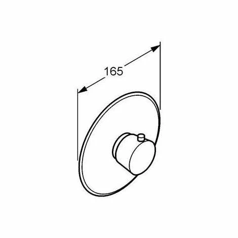 KLUDI UP-Thermostatarmatur AMPHORA Unterputz-Feinbau-Set chrom 547190520 Neu ???? KLUDI UP-Thermostatarmatur AMPHORA Unterputz-Feinbau-Set Chrom 547190520 ✔️ -KLUDI Shop 5625759 2