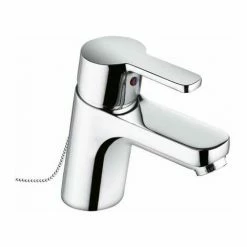 Budget ❤️ KLUDI Waschtisch-Einhandmischer LOGO NEO Versenkbare Kette Chrom 372800575 ????